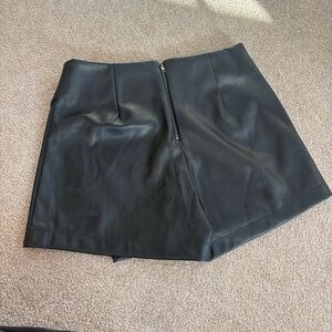 Asymmetrical Black Skirt